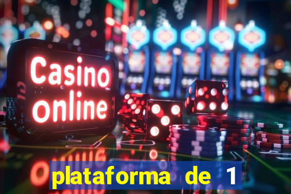plataforma de 1 real fortune tiger